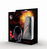 Gembird GHS-05-R hoofdtelefoon/headset Bedraad Hoofdband Gamen Zwart, Rood