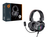 Conceptronic ATHAN03B słuchawki/zestaw słuchawkowy Przewodowa Opaska na głowę Gaming Czarny