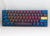 Ducky One3 Daybreak Mini keyboard USB UK International Blue, Grey, Yellow