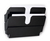 Durable Flexiplus literature rack 2 shelves Black