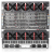 HPE BladeSystem c7000 8 Full Height Blades/16 Half-Height Blades; Mixed configurations supported