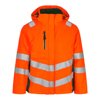 Safety Damen Winterjacke - L - Orange/Grün - Orange/Grün | L: Detailansicht 1