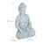 Buddha Figur in Hellgrau - (H)40 cm 10025659_940
