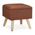 Hocker in Braun - (B)40 x (H)40 x (T)40 cm 10029605_93