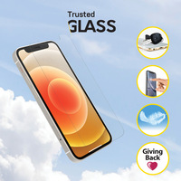 OtterBox Trusted Glass iPhone 12 mini - Clear - ProPack - Protector de Pantalla de Cristal Templado