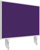MAGNETOPLAN Tischtrennwand VarioPin 1108011 violett 800x500mm