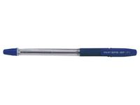 Pilot BPS GP Ball Pen Rubberised Grip Fine 0.7mm Tip 0.27mm Line Blue Ref BPGPF03 [Pack 12]