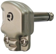 6.35 mm Winkel-Klinkenstecker, 2-polig (mono), Stahl, RP2RCF