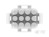 Steckergehäuse, 12-polig, RM 6.35 mm, gerade, natur, 1-480708-0