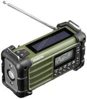 Sangean MMR-99 Kültéri rádió URH, AM Vészhelyzeti rádió, Bluetooth® Napelem, Fröccsenő víz ellen védett, porvédett Zöld