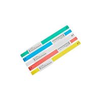 WRISTBAND, SYNTHETIC, 0.75x6IN (19.05x152.4MM), DT, Z-BAND ULTRA SOFT, COATED, PERMANENT ADHESIVE, HC100 CARTRIDGE,300/RPrinter Labels