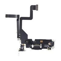 USB Charging Flex Cable - Black Original New for Apple iPhone 14 Pro Handy-Ersatzteile