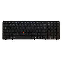 Keyboard (NORWEGIAN) 703151-091, Keyboard, Norwegian, HP, EliteBook 8570w Einbau Tastatur