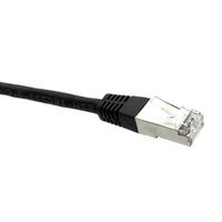 CAT6 GIGATRUE FTP PATCH CABLE , LSZH BLACK 2M EVE637-02M, 2 ,