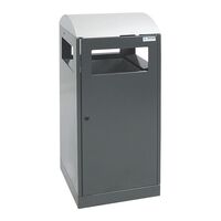 Waste collector for outdoor areas