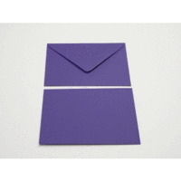 Briefumschläge 120x180mm 135g/qm gummiert VE=100 Stück royal lavendel