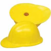 Spitzer -Schutzhelm- gelb 100 Stück im Polybeutel