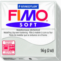 Modelliermasse Fimo soft 56g delfingrau