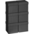 Geschenkbox 13,5x13,5x12,5cm Cube One Colour schwarz