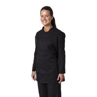 Whites Atlanta Unisex Chef Jacket in Black - Polycotton - Teflon Coated - L