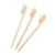 Bamboo Steak Markers for Medium Rare Cooked Meat 90mm in Height - Pack of 100