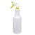 Jantex Colour Coded Trigger Spray Bottle - Yellow Plastic - 750 ml