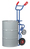 fetra® Fasskarre, für 200-Liter-Fässer, 300 kg Tragkraft, mit Stütz-Lenkrolle, Lufträder