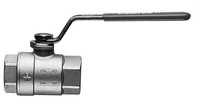 70400010, 2 BSP St/St F/B ball valve-lever op