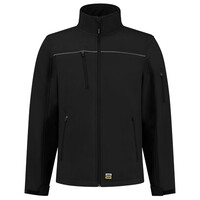 Tricorp softshell jack - Workwear - 402006 - zwart - maat XS