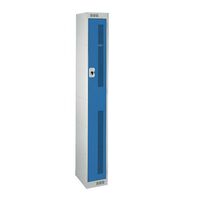 Perforated lockers - 1 door - 1800 x 300 x 450