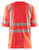 High Vis T-Shirt 3522 rot - Rückseite