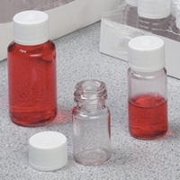 Diagnoseflaschen Nalgene™ PETG mit weißem Schraubverschluss HDPE | Nennvolumen: 5 ml