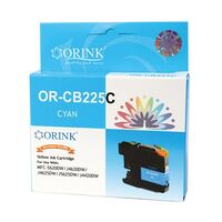 Orink LC225XL utángyártott Brother tintapatron cián (BROLC225XLCY)