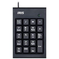 IRIS B-15 numerikus billentyűzet fekete