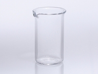 Becherglas 250 ml Quarzglas hohe Form mit Ausguß