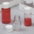Butlelki diagnostyczne Nalgene™ PETG z białą zakrętką HDPE Pojemność nominalna 5 ml