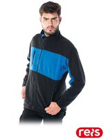 BLUZA Z POLARU OCHRONNA POLAR-DOBLENBXXL NIEBIESKO-CZARNY L