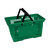 Shopping Basket / Picking Basket / Plastic Basket | 28l green similar to RAL 6029 335 mm 260 mm 485 mm 2