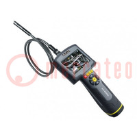Inspection camera; Display: LCD 3,5"; Cam.res: 640x480; Len: 1m