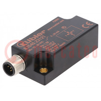 Sensor: kantelen; ±60°; connector M12; 2- axiaal; -30÷70°C; IP68