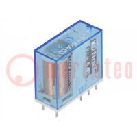 Relais: elektromagnetische; DPDT; Uspoel: 60VDC; 6A/250VAC; 44.52