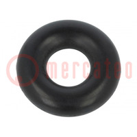 Joint O-ring; caoutchouc NBR; Thk: 3,5mm; Øint: 5mm; noir