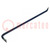 Clamp; L: 800mm; W: 19mm; Application: for nails; hardened steel