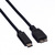 ROLINE USB 3.2 Gen 1 Cable, C-Micro B, M/M, black, 0.5 m
