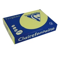 Másolópapír színes Clairefontaine Trophée A/4 160g pasztell nárciszsárga 250 ív/csomag (1023)