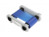 Farbband blau monochrom für Zenius, Edikio und Primacy - 1000 Karten/Rolle - inkl. 1st-Level-Support