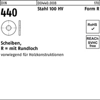 Scheibe DIN 440/ISO 7094 FormR R 13,5x 4