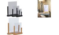 Securit Tischaufsteller TABLE, Acryl, DIN A6, schwarz (70020538)