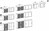 Standcontainer mit Hängeregistratur und 2 Metall-Schubfächern, mit Utensilienschubfach, Metall-Rollschubführung, Zentralverriegelung, 438x800x720, Weiß/Nussbaum/Buche