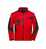 James & Nicholson Professionelle Softshelljacke JN844 Gr. 2XL red/black